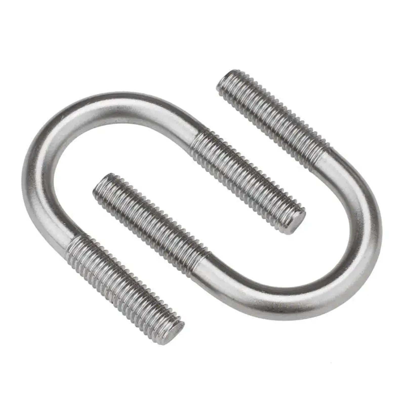 M6 M8 304 Stal nierdzewna Zaciski U Śruby U Mocowanie śrubowe Zaciski rurowe Zaciski kwadratowe(M6x60-5pcs)