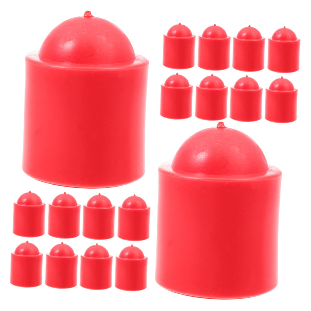ifundom 25Pcs Pool End Protectors Durable Snooker Covers for Billiard Cues Prevents Damage During Transport Fits Cues Present for Billiard Enthusiasts