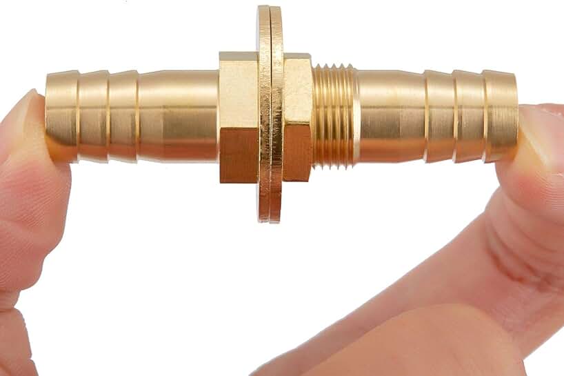 barbed bulkhead fitting