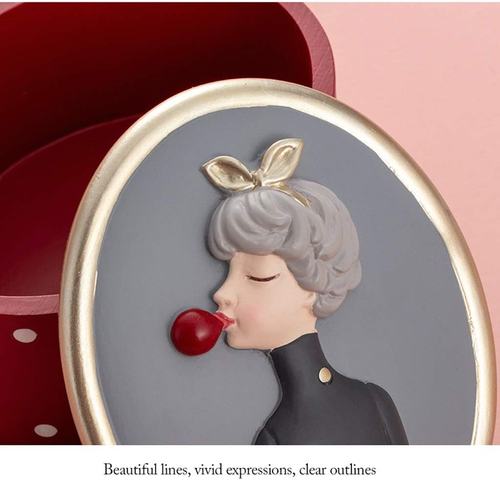Jewelry Box Jewelry Box Bubble Girl Jewelry Storage Box Portable Artifact Small Jewelry Box Organizer Women Jewelry Tray Case for Earrings Jewelry case Organizer (Color : Jewelry Box