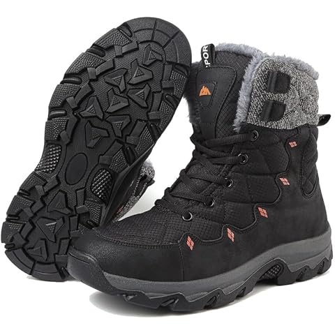 Maxome Waterproof Winter Boots for Men Cover