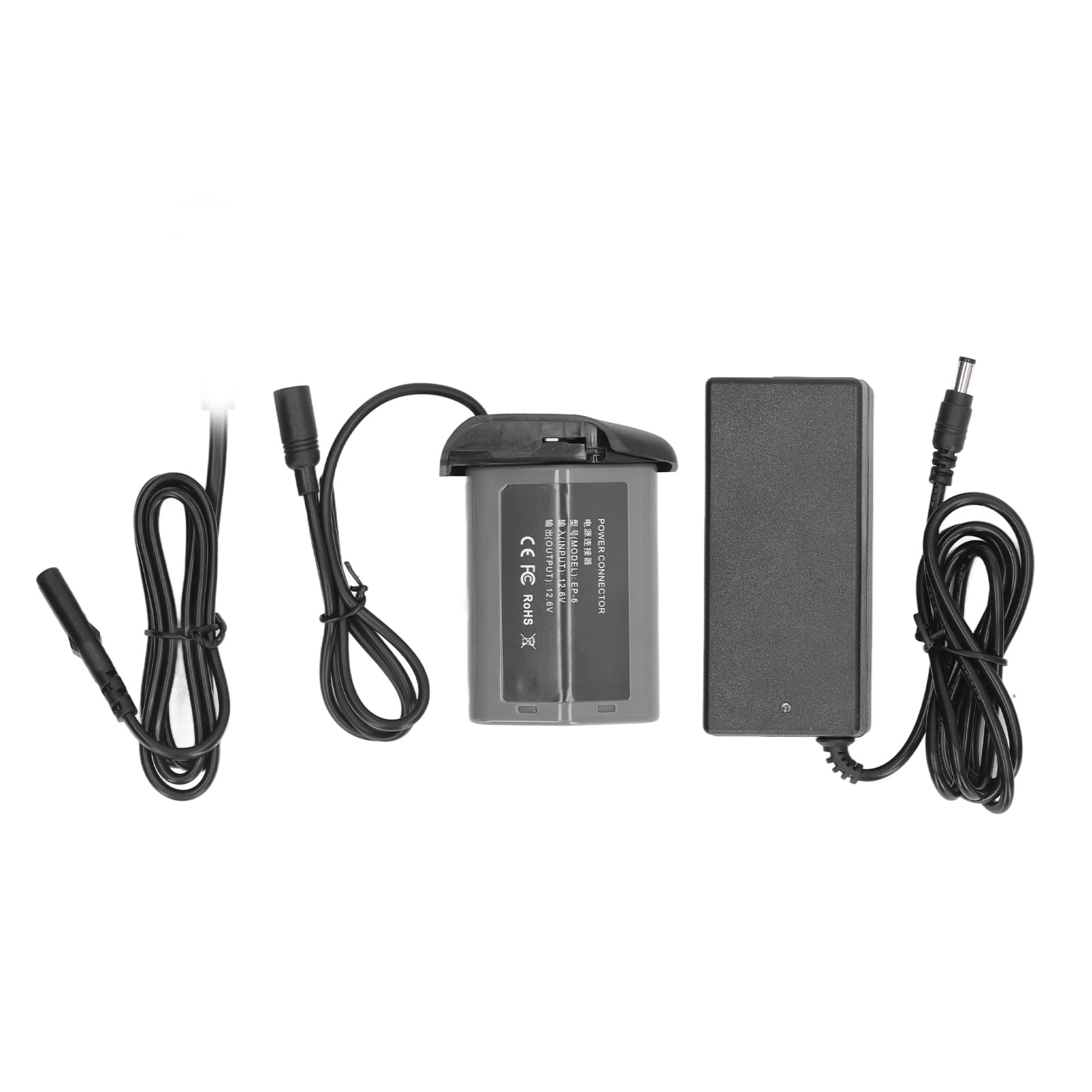 Generic EN EL18 Batteria Fittizia Kit di Alimentatore di Alimentazione CA per Decodifica Completa per D4 D4 D5 D6 di Alimentazione a Lungo Tempo Set per gli Appassionati di Fotografia (Spina europea)