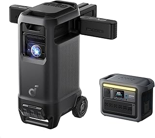 soundcore Nebula X1 Pro with Anker SOLIX C1000 Power Stat...