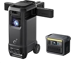 soundcore Nebula X1 Pro with Anker SOLIX C1000 Power Stat...