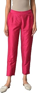 w for woman Women's Slim Fit Mid Rise Strechable Slim Pants | Trousers-picture-33