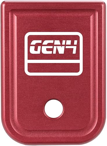 Vista 66 de NDZ Performance Placa base de cargador para Glock 17 19 19X 22 23 24 26 27 31 32 33 34 35 37 38 39 45 Gen 1-4 0.354 in .40 S&W de aluminio anodizado