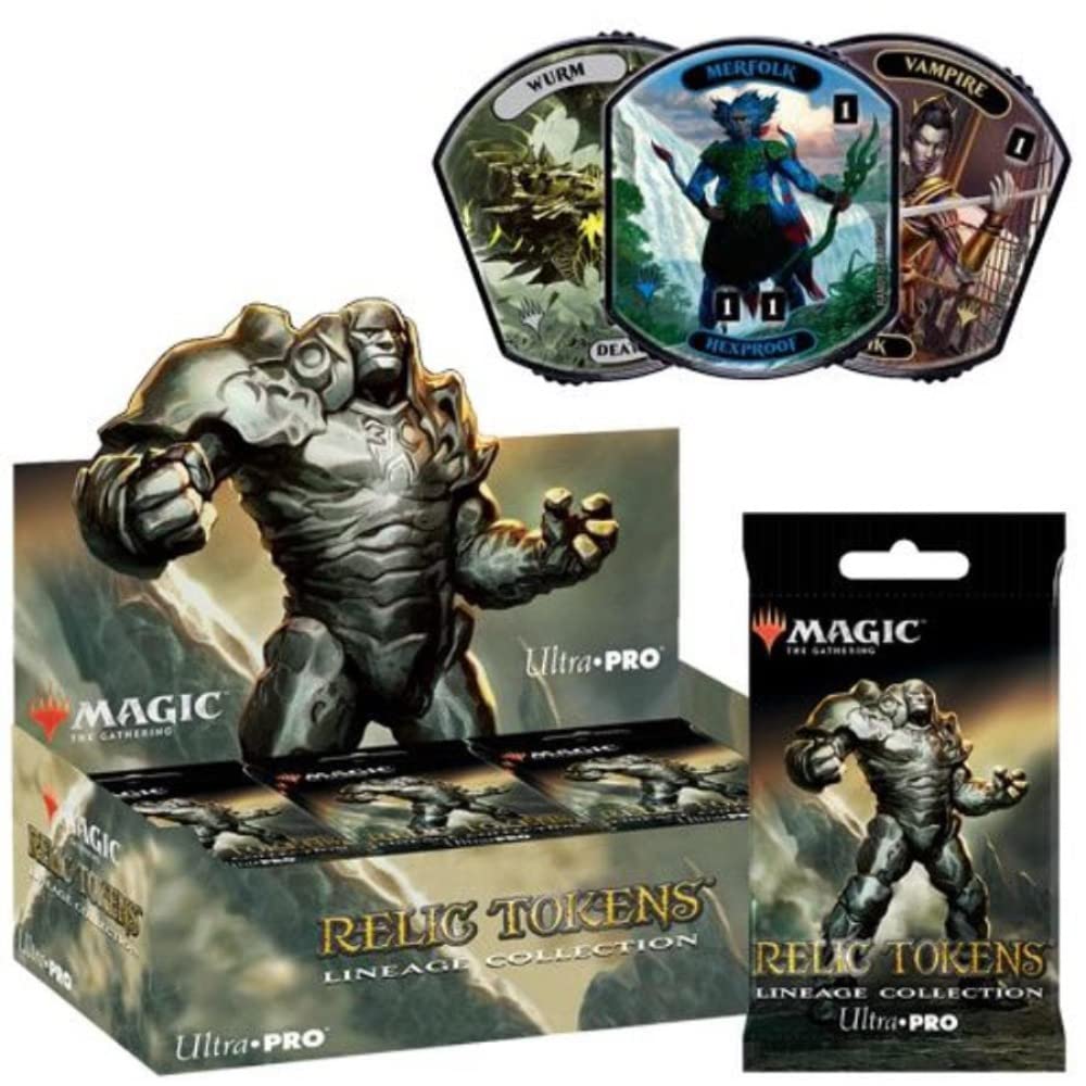 その他 Magic: The Gathering&quot;Eternal Collection&quot; Relic Tokens Full Display Box (24 packs) MtG Relic Tokens Eternal Collection Mystery Box (24 Packs
