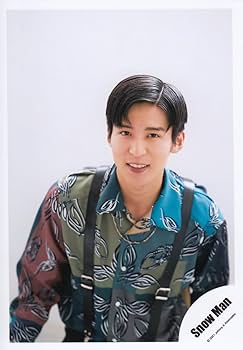 Amazon.co.jp: Snow Man 公式 生 写真（目黒蓮）SM01358 : おもちゃ