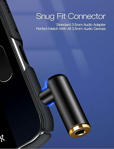 Miniatura 14 de CableCreation Paquete de 3 adaptadores divisor de auriculares, adaptador auxiliar estéreo en Y, adaptador divisor de conector en Y, macho de 0.138