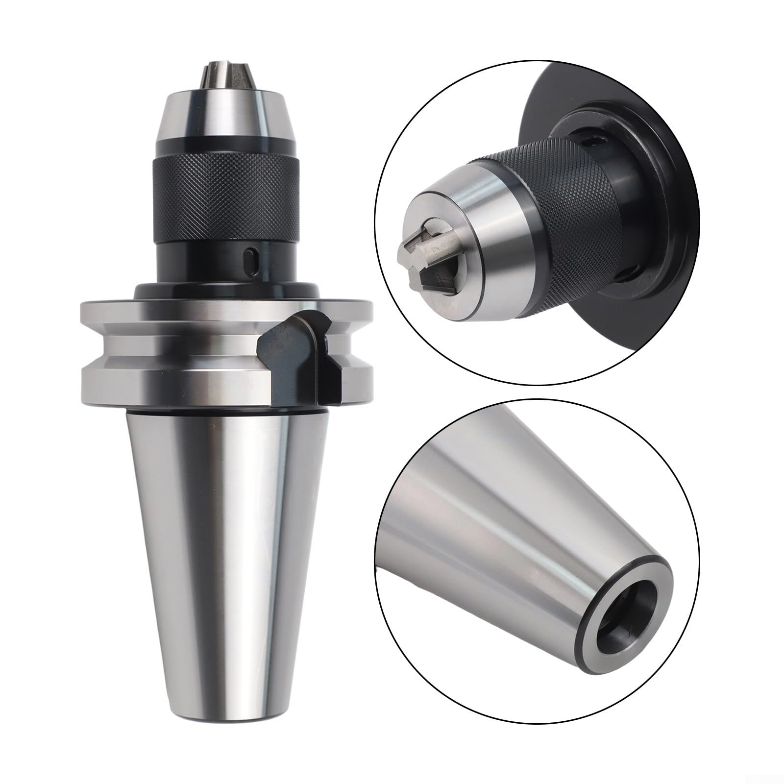 BT50-APU13-110 Mandrino autoserrante integrato per lavorazione CNC, portautensili indurito a 3 ganasce con precisione di 0,15 mm