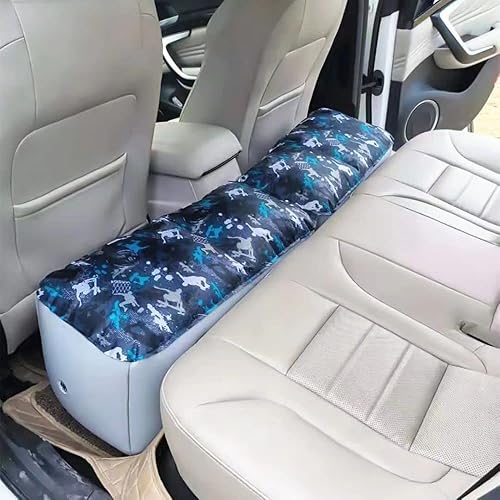 Miniatura 2 de Colchón de aire de coche SUV para asiento trasero, almohadilla extensora de relleno para perros, niños, adultos, viajes, piernas para dormir,