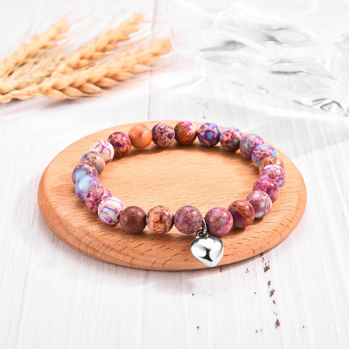Gifts for Aunt, New Mom, Nana, Grammy, Grandma - Stone Bracelets for Women - Birthday, Mothers Day, Christmas Presents - Image 2
