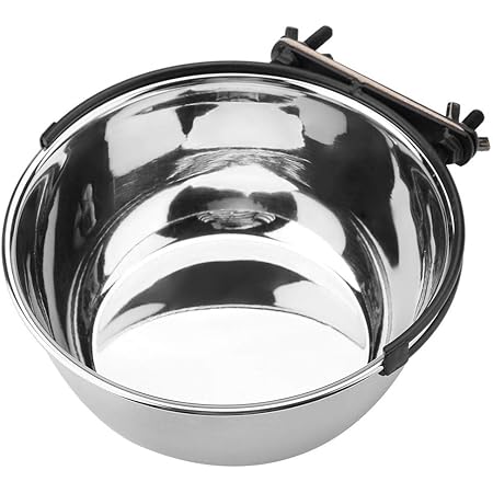 Amazon Xuuyuu ペット ボウル 犬猫 フードボウル ステンレス製 ペット皿 ぶら下げ式 固定可能 ペット食器 ケージボウル 餌 やり 水やり 犬猫用 食べやすい M Xuuyuu 食器 ボウル 通販