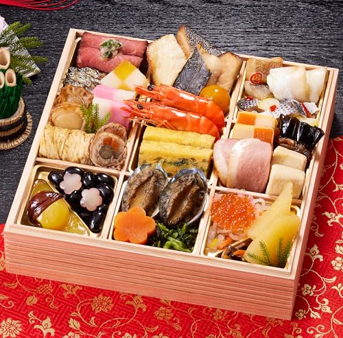 京都 しょうざん 冷蔵おせち料理 2026 一段重 春栄 33品 盛り付け済み 冷蔵おせち 2人前 お届け日:12月31日 美食サークル