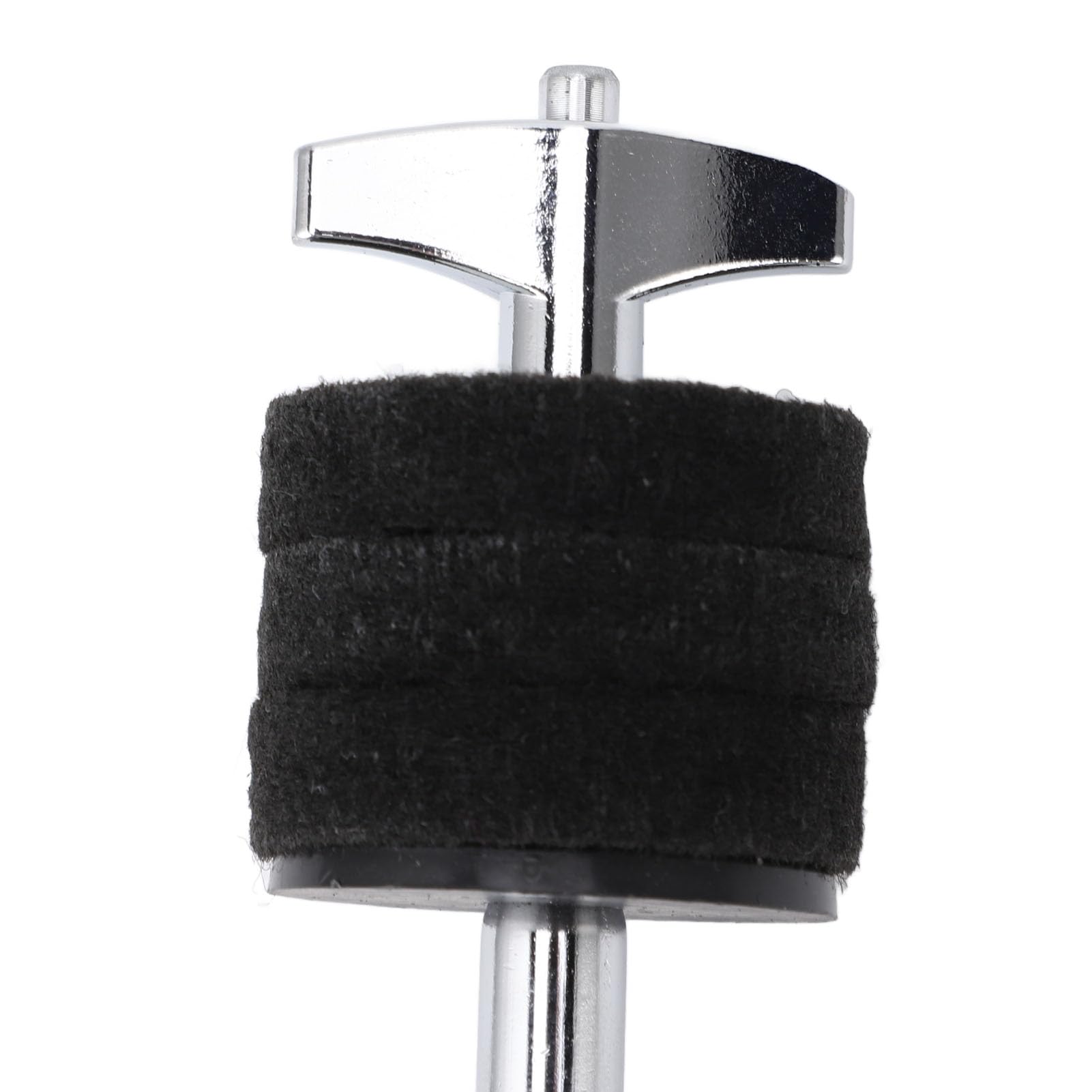 Support de Cymbale à Eau en Feutre D'aluminium, Empileur de Cymbales, Support pour Kit de Batterie (Noir)