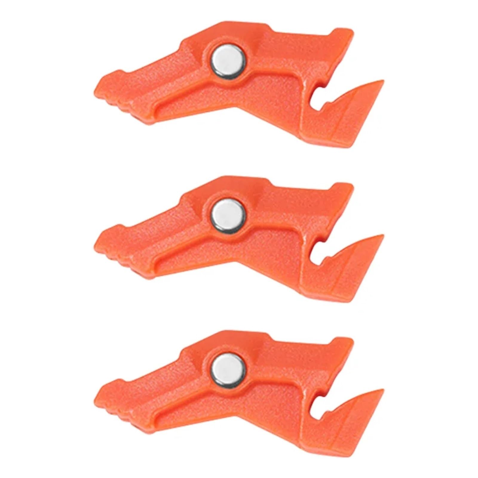 Portable Stove Rack Magnetic Tripod Gas Tank Bracket Multifunctional Outdoor Stove Holder Camping Stove Bottle Shelf(Orange)