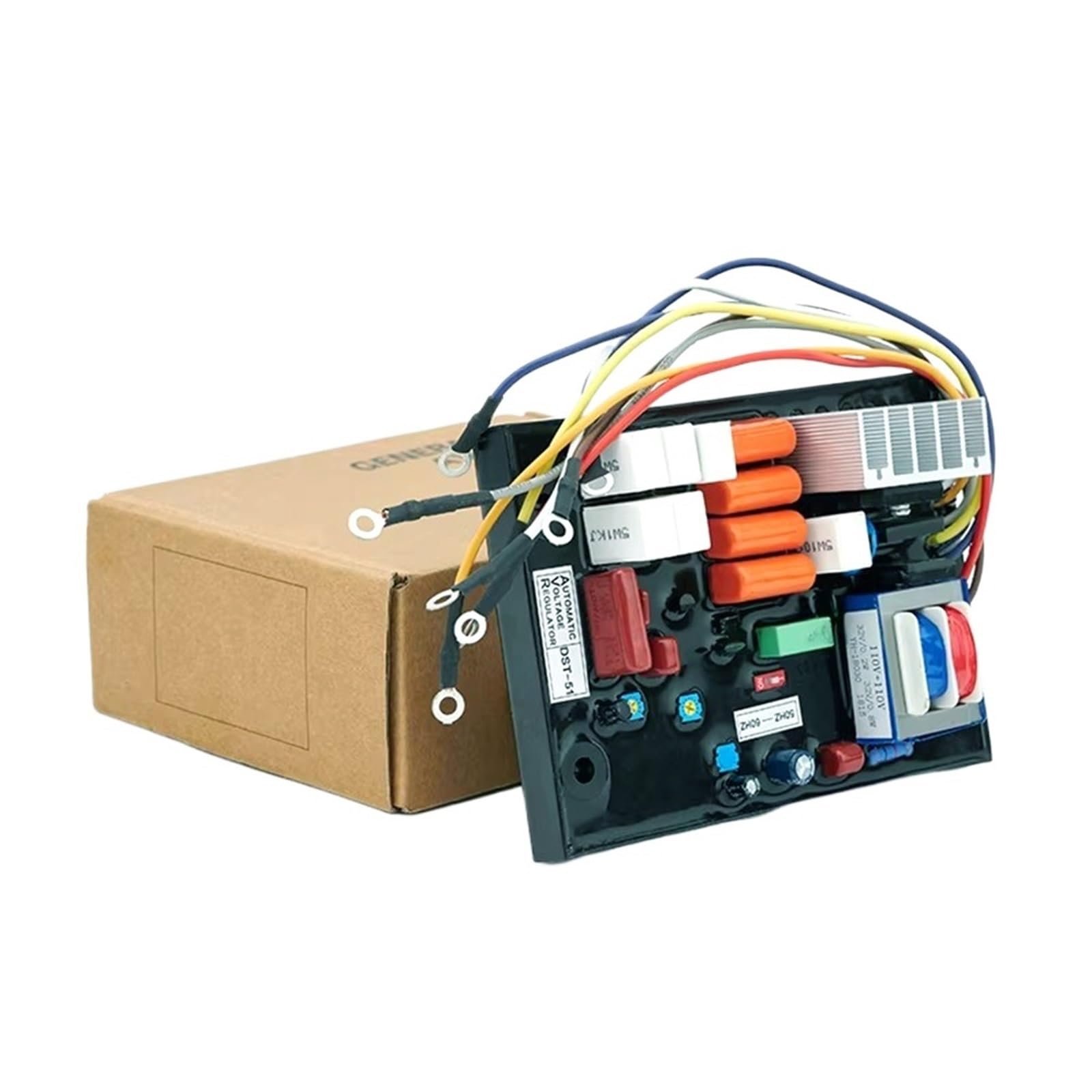 CSKWLLNBC 1pcs DST-51-DFK DST-51 AVR Automatic Voltage Regulator Stabilizer For Generator Parts 13000TE-26000TE