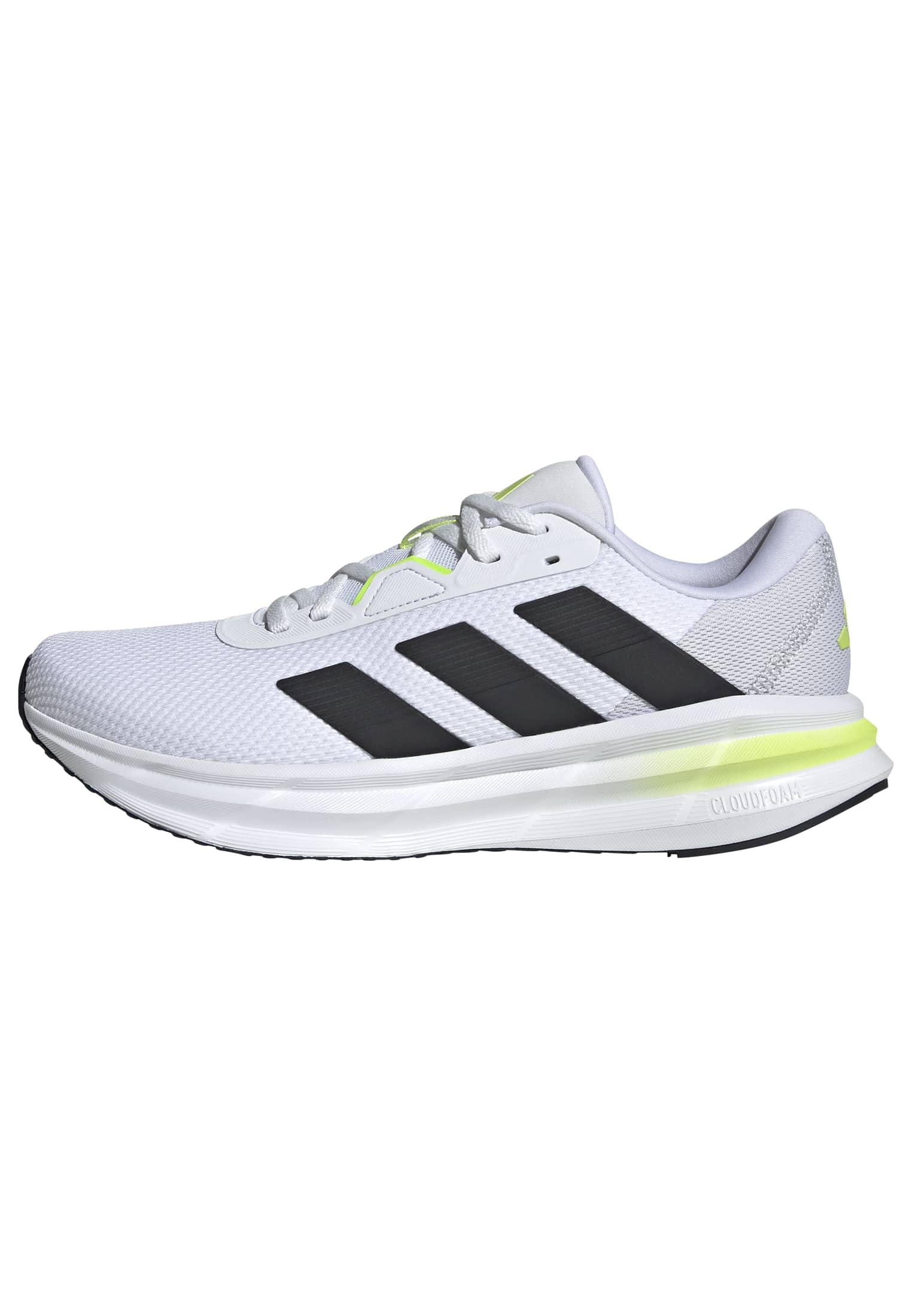 adidas Men's Galaxy 7 Running Shoes, FTWR White/core Black/Solar Slime, 10.5 UK