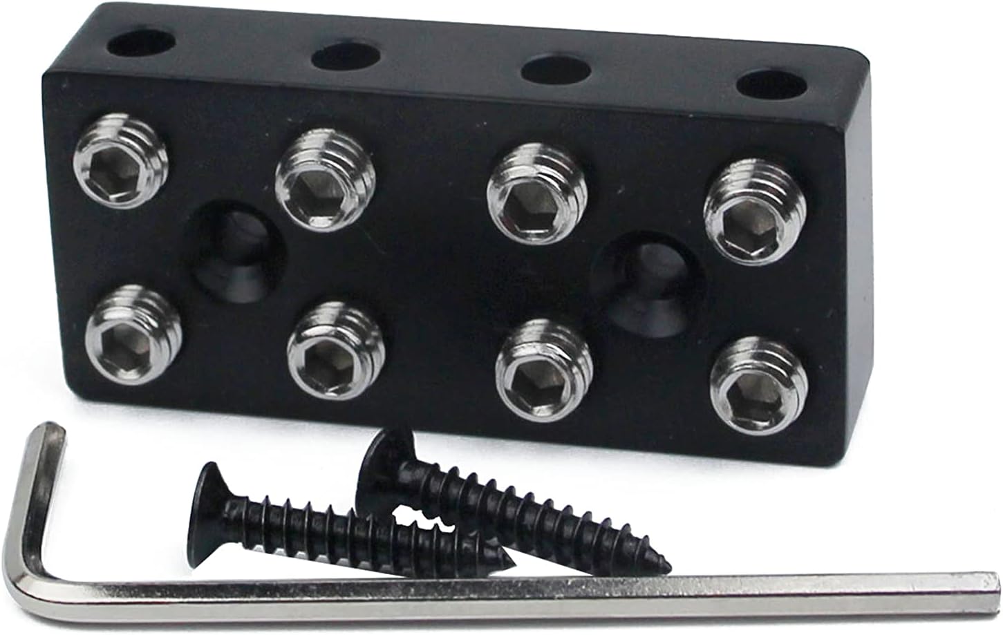 Guyker 4 String Headless Bass Bridge String Lock Electric Bass Replacement Part