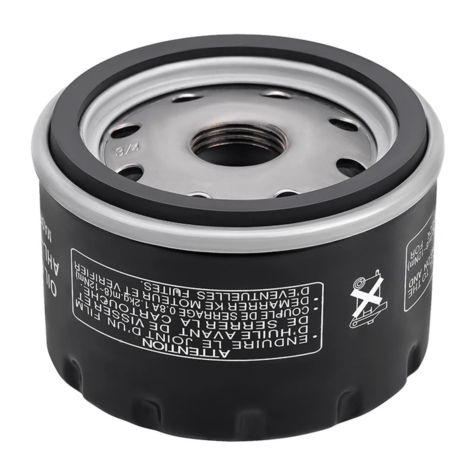 filtr oleju do motocykli Pasuje do BMW C600 SPORT 647 C650GT F650GS F700GS F750GS F800GS F800GT F800R F800S F800ST Środek do czyszczenia filtra siatki olejowej filtr oleju motocyklowego(6Pcs)
