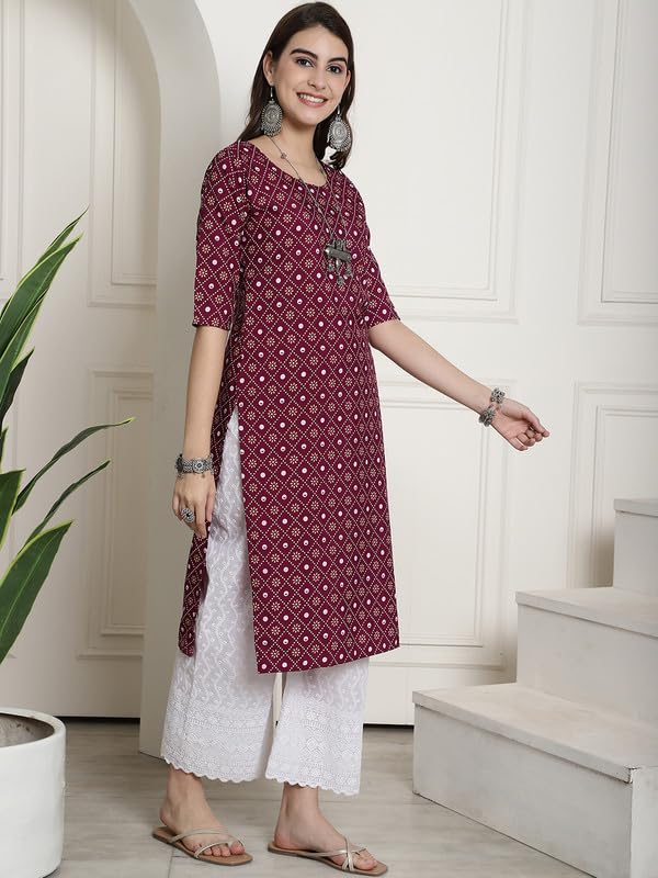 Image of Kurta for Women||Kurta||Casual Kurta|| Women's Kurta||New Fashionable Kurti ||Office Kurta for Women