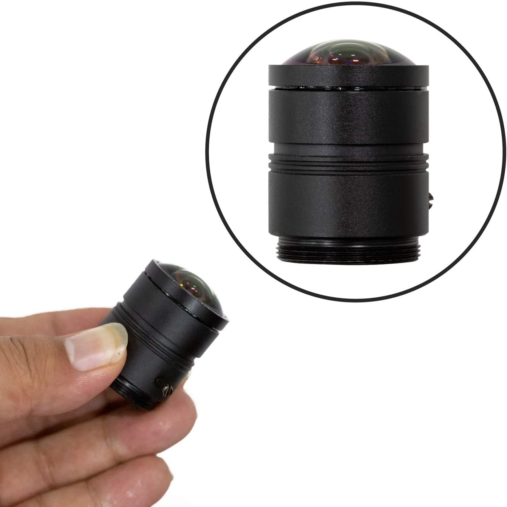 Lente Ultra Gran Angular de 120 Grados para CáMara HQ, Distancia de 3,2 Mm con Enfoque Manual