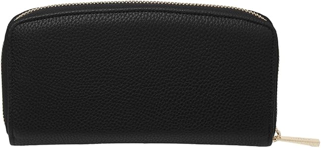 Amazon.com: Fiorelli Women's Zip Around Wallet, Black, ONE Size