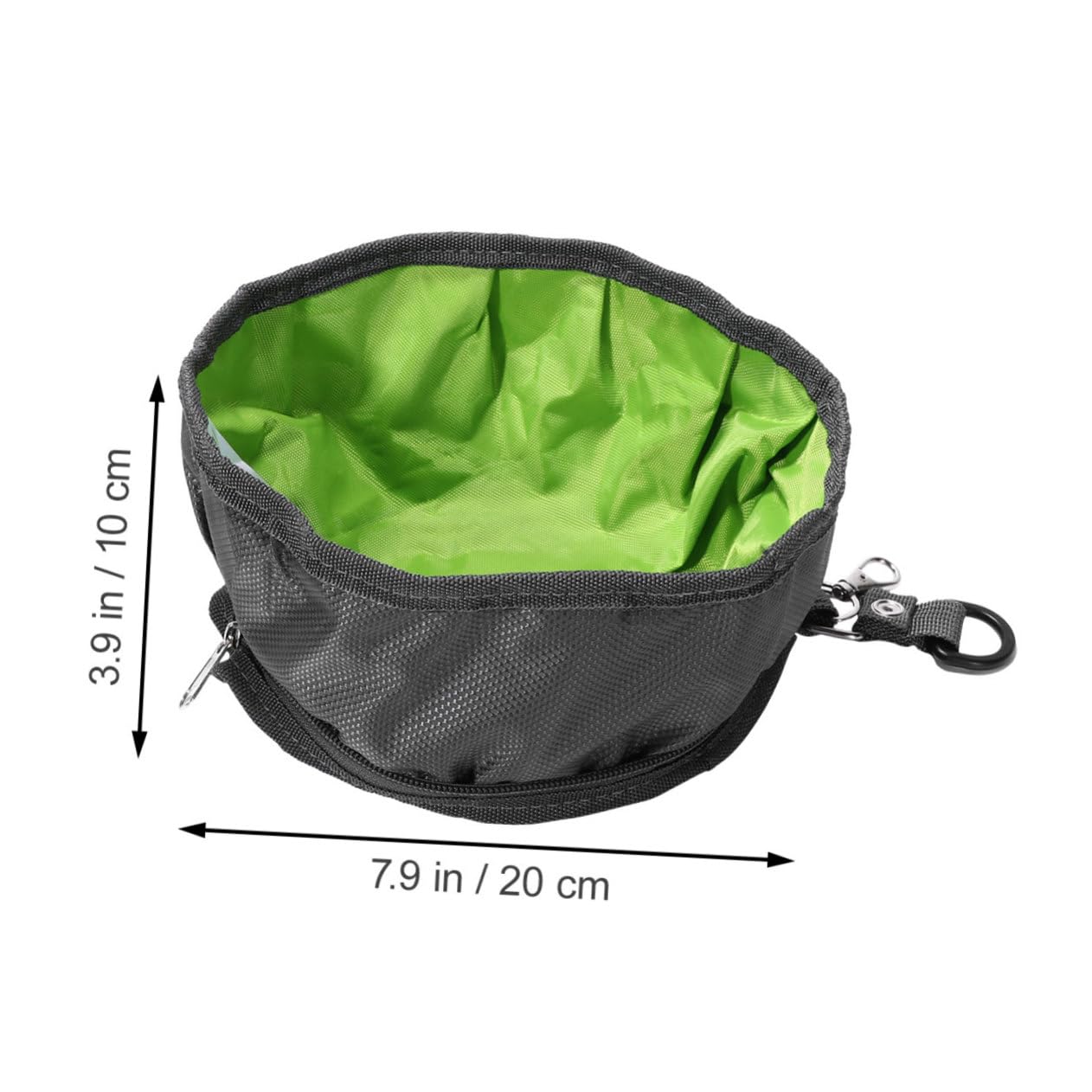 Mipcase 4 Pièces Gamelle Portative pour Chien Bol De Randonnée en Plein Air Gamelle pour Chien Mangeoire pour Pliable pour Voyage De Compagnie d'eau