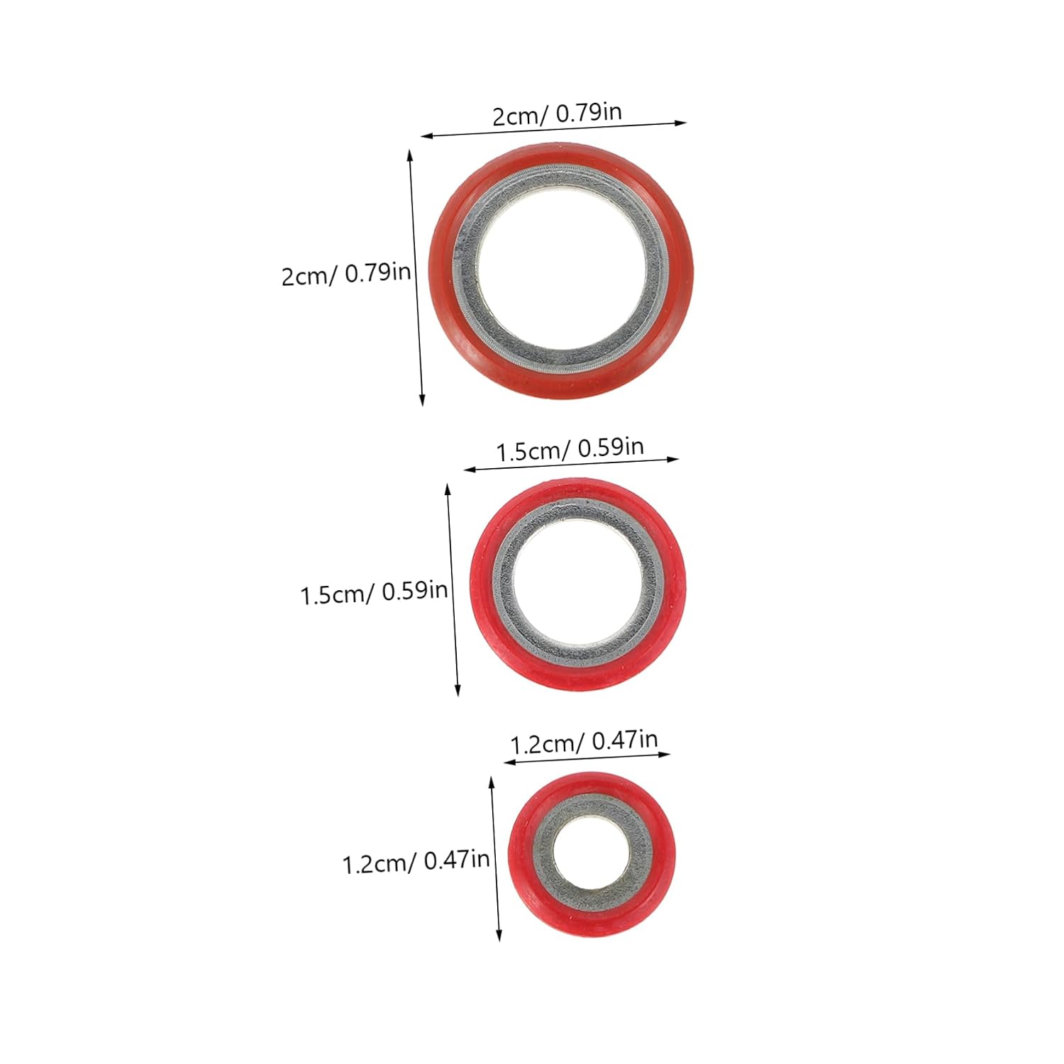 30pcs Air Conditioning Gasket Sealing Washers Kit Gaskets for Leak Prevention Easy Installation Compatible Air