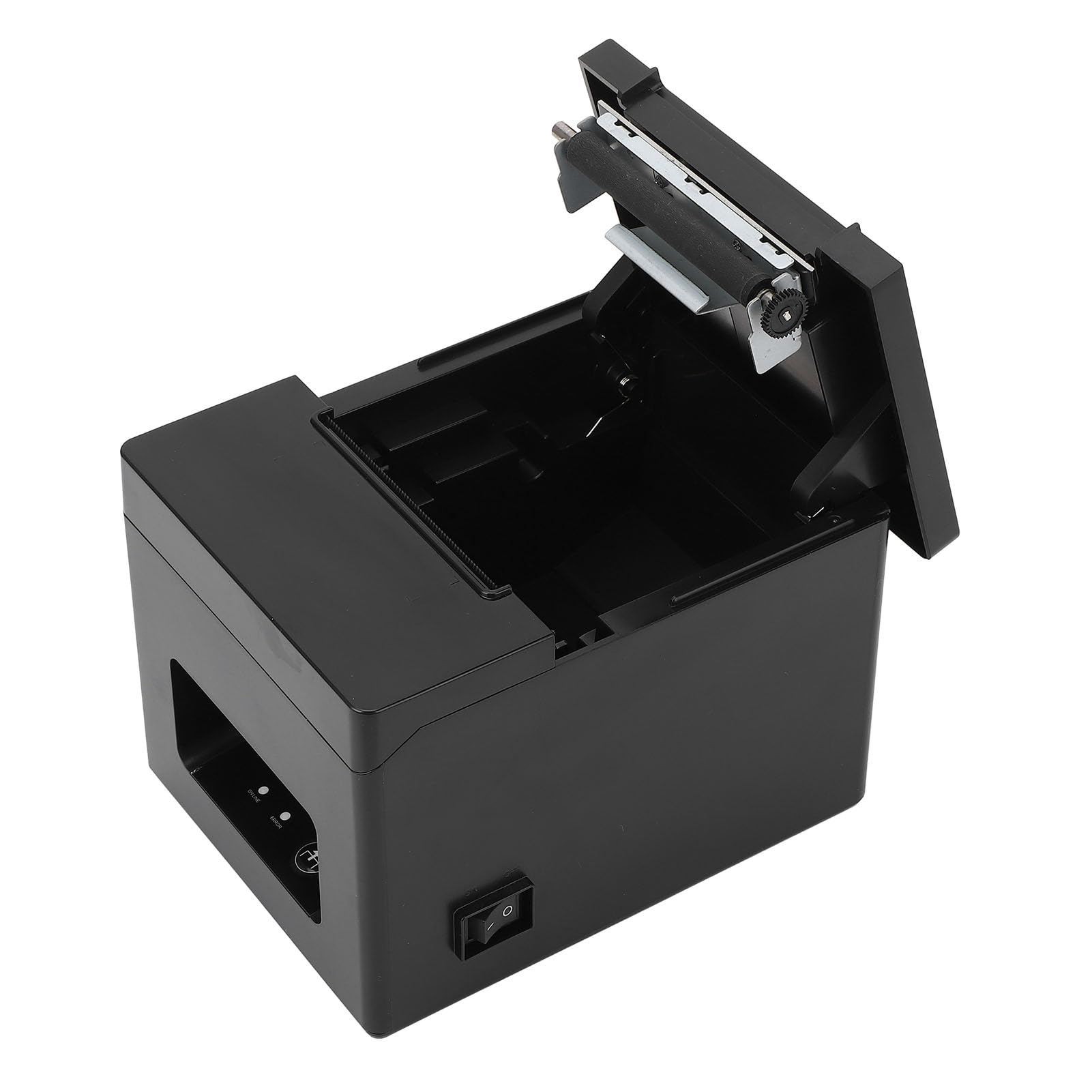 Thermal POS Printer, Thermal Receipt Printer, 80mm USB Interface for Restaurant (US Plug)