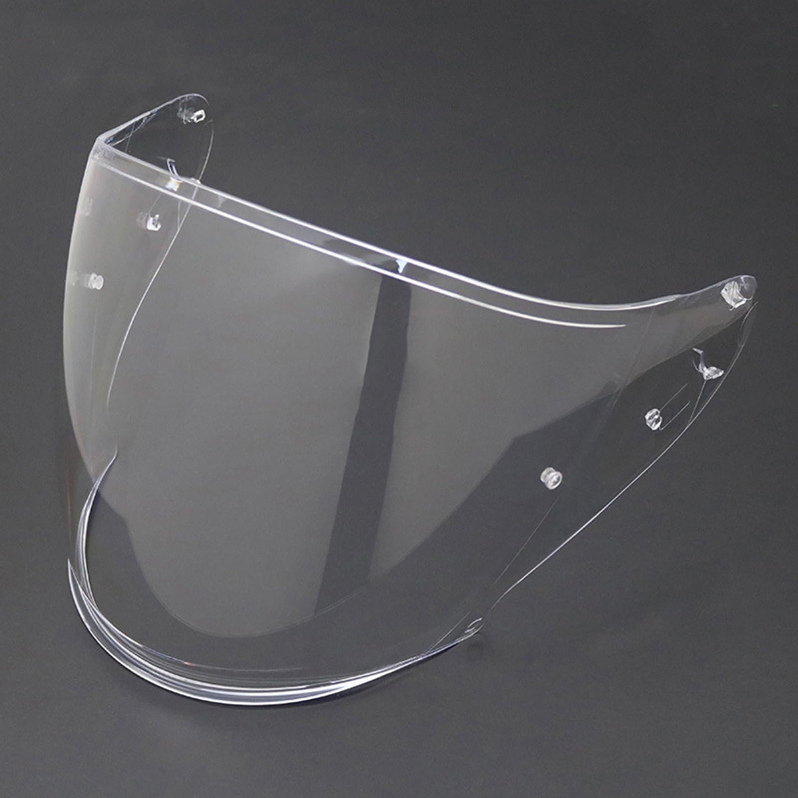 Motorradhelm Visier für SHOEI J-Cruise Helm Modell, Kratzfestes & Antibeschlag Ersatzvisier, UV-Schutz, Schnellverschluss, Klare Sicht für Tag & Nacht,H transparent