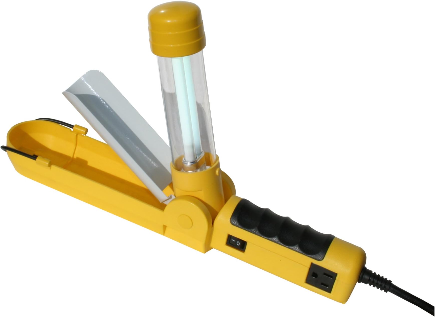 ElumX TF250R Flip-up 13-Watt Work Light/Task Light with Receptacle, Fluorescent