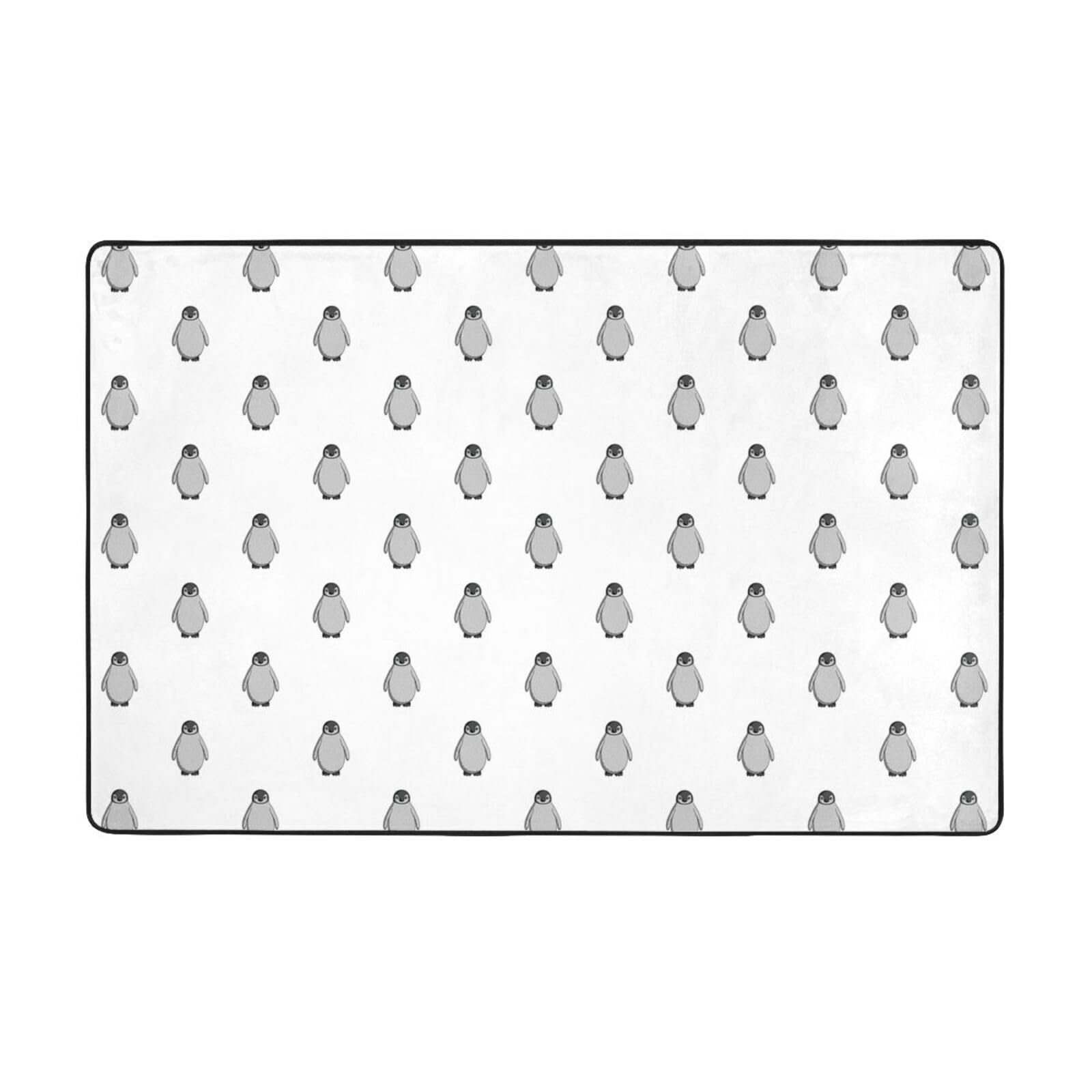 Tapis de salon pingouin anti-froid pour réchauffer le sol de la chambre
