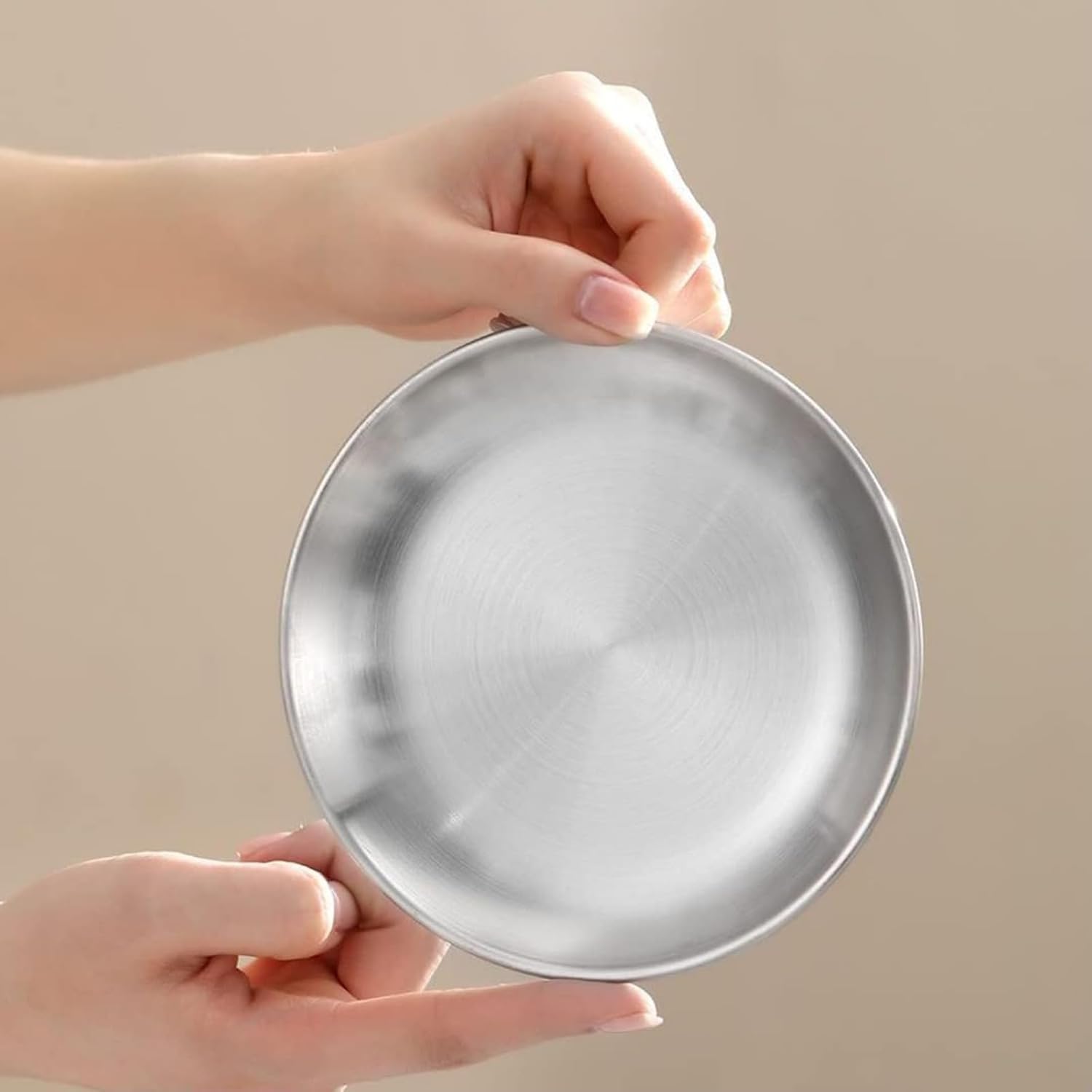 オンラインストア ステンレスプレート キャンプ パイ グリルプレート 小 豆 仕切り板 ((5個)26cm)