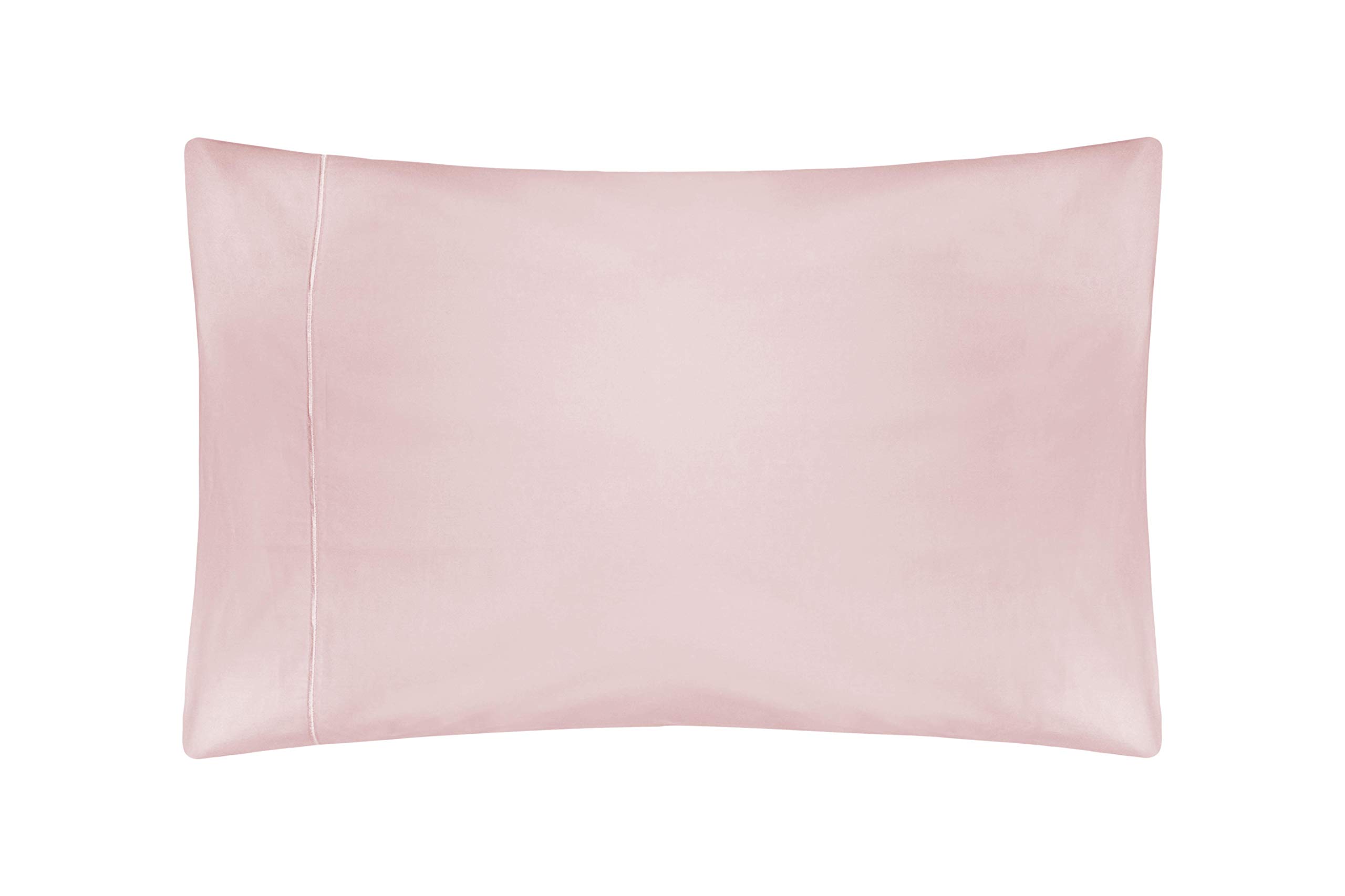 Belledorm 4 PACK Pink Egyptian Cotton Pillowcases, 400 Thread Count, 7 Year Guarantee (Housewife, Blush)