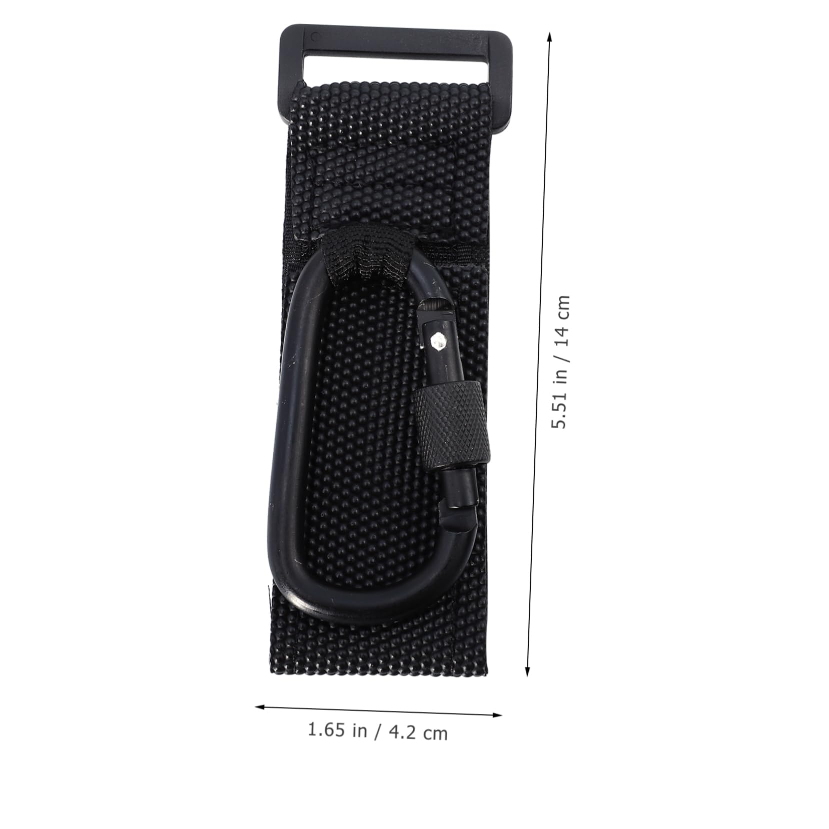 Yardwe 10 Piezas Gancho Antideslizante para Cochecito Colgador Resistente para Bolsas Carrito Accesorio para Manillar de Silla de Paseo Soporte Práctico para Compras y