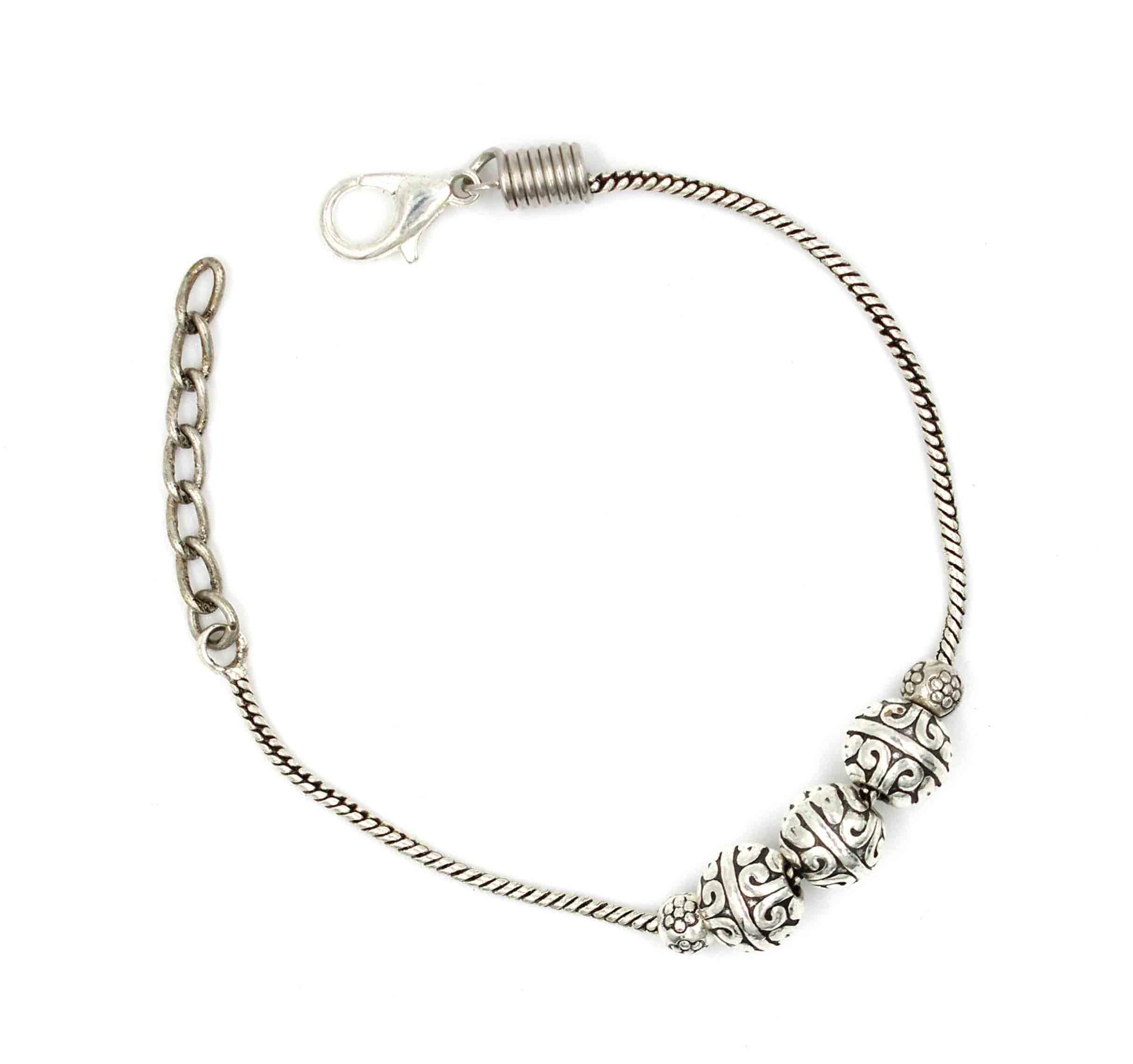 See full amazon price history chart for GURJARI JEWELLERS Oxidised Silver Chain Metal Charm Delicate Bracelet for Women and Girls b360 (Carving Beads) GURJARI JEWELLERS Oxidised Silver Chain Metal Charm Delicate Bracelet for Women and Girls b360 (Carving Beads) (B0CPVRD82B) Amazon Price History, Amazon Price Tracker