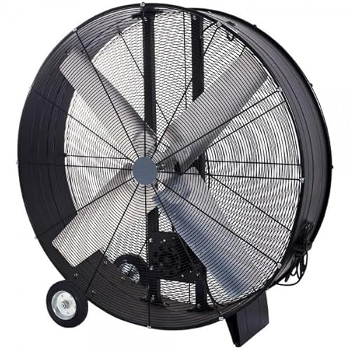 Bilake Ventilador industrial 1000W | Ventilador de suelo Ø 112 cm de diámetro | Ventilador gigante industrial de suelo máximum