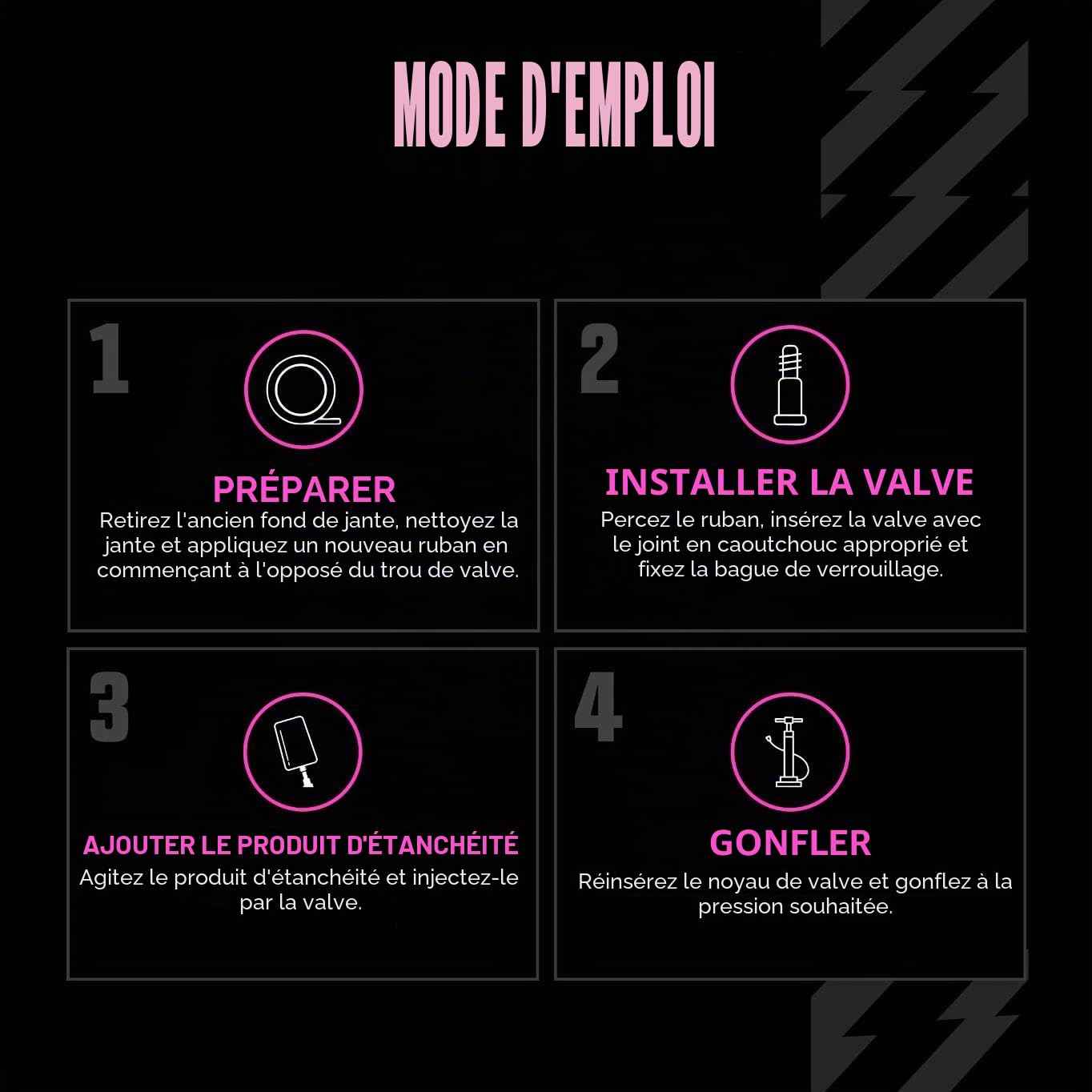 ENVIE DE PASSER VOS ROUES DE VELO VTT AU TUBELESS ? : Le kit pour conversion Tubeless de Muc-Off contient tout le nécessaire dont vous avez besoin pour convertir une paire de roues en Tubeless-Ready.