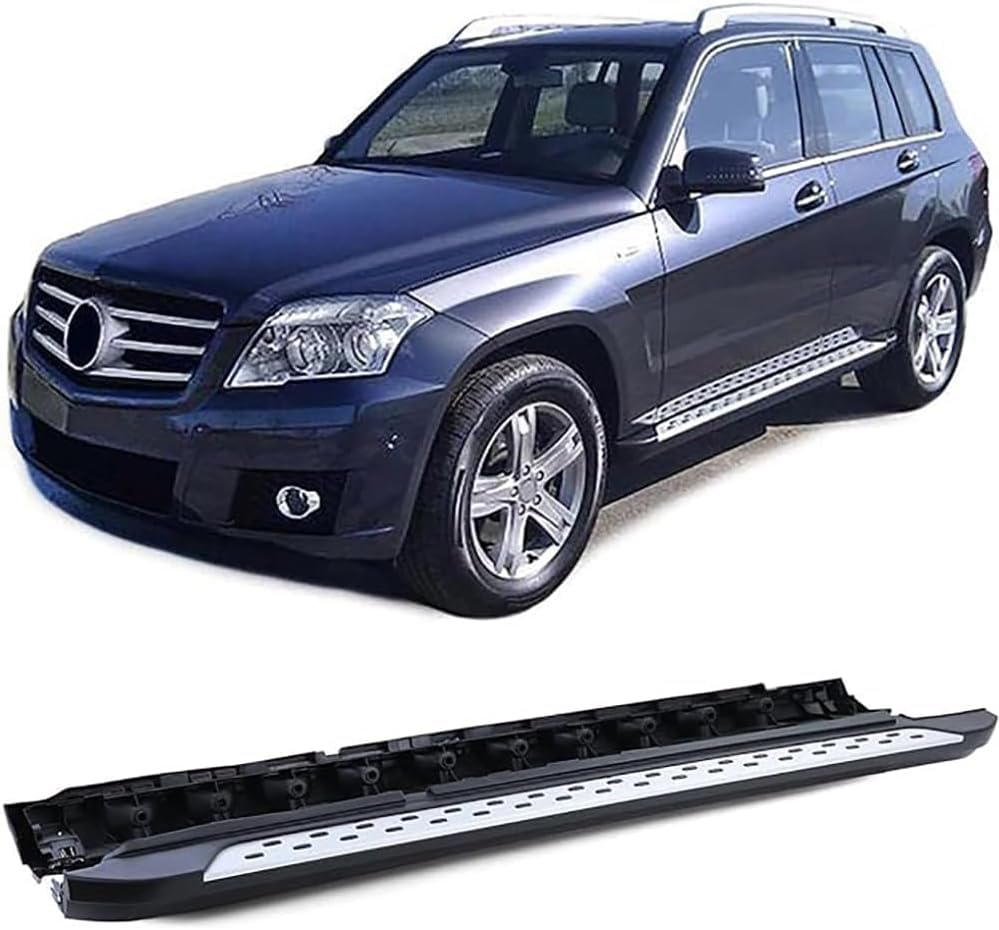 Estribos para Benz GLK X204 faldones laterales y barra de pedales antideslizantes