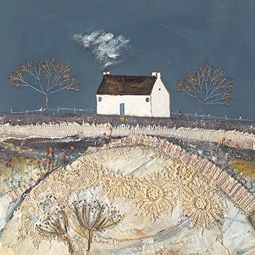 The Art Group Louise O'Hara (A Harsh Frost Fell Upon the Meadow) -Canvas Print 60 x 60cm, Wood, Multicolour, 60 x 60 x 1.3 cm