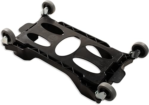 Miniatura 9 de Carlisle FoodService Products TrimLine - Carrito de plástico, 15-23 galones, color negro