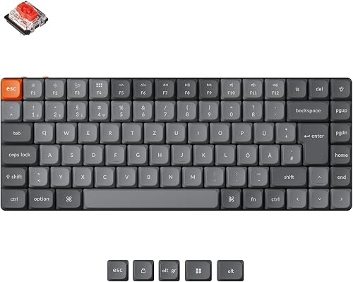 Keychron K3 Max Clavier Mécanique Personnalisé sans Fil, …