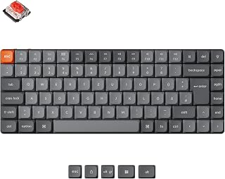 Teclado mecânico silencioso - Keychron K3 Low-Profile