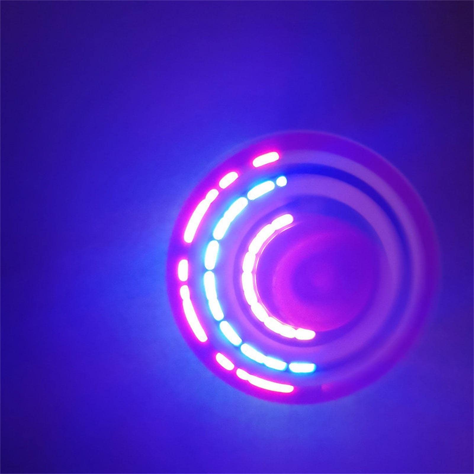 Toupie Lumineuse pour | Toupie à Pousser Le Bas avec LED et Musique | Cadeaux d'Jouet Filature lumière Main pour des Tout-Petits garçons Filles, Jouets LED toupie Rianpesn