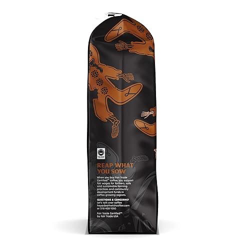 Vista 39 de Death Wish Coffee, Comercio justo, café de arándanos molidos, 12 onzas