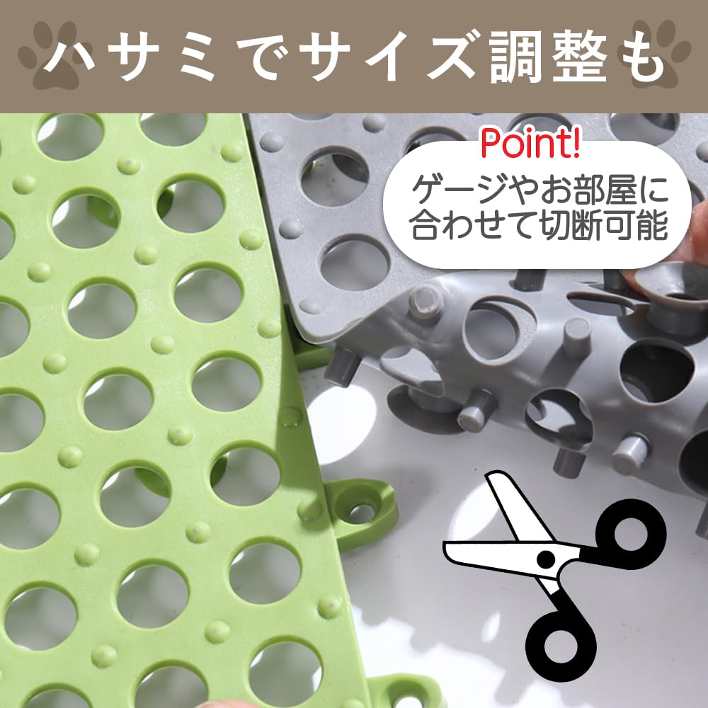 木曜日まで値下げ！うさぎ、チンチラ、モルモット飼育セット Amazon | MaT store すのこ うさぎ モルモット 小動物 マット