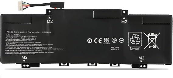 PC03XL Laptop Battery Replacement for HP Envy x360 14 inch 2-in-1 Laptop PC 14-es0000 14-es0013dx 14-es0033dx Pavilion X360 14-CD0000 14-DY0000 Aero 13-be0000 Series (11.55V 43.3Wh)