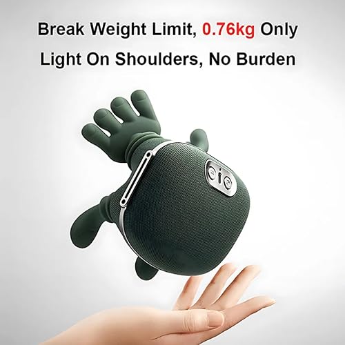 Miniatura 3 de Nervilabs Masajeador de cuello  Alivio cervical Pro con calor terapéutico y masaje de pulso profundo, diseño ergonómico manos libres para aliviar el