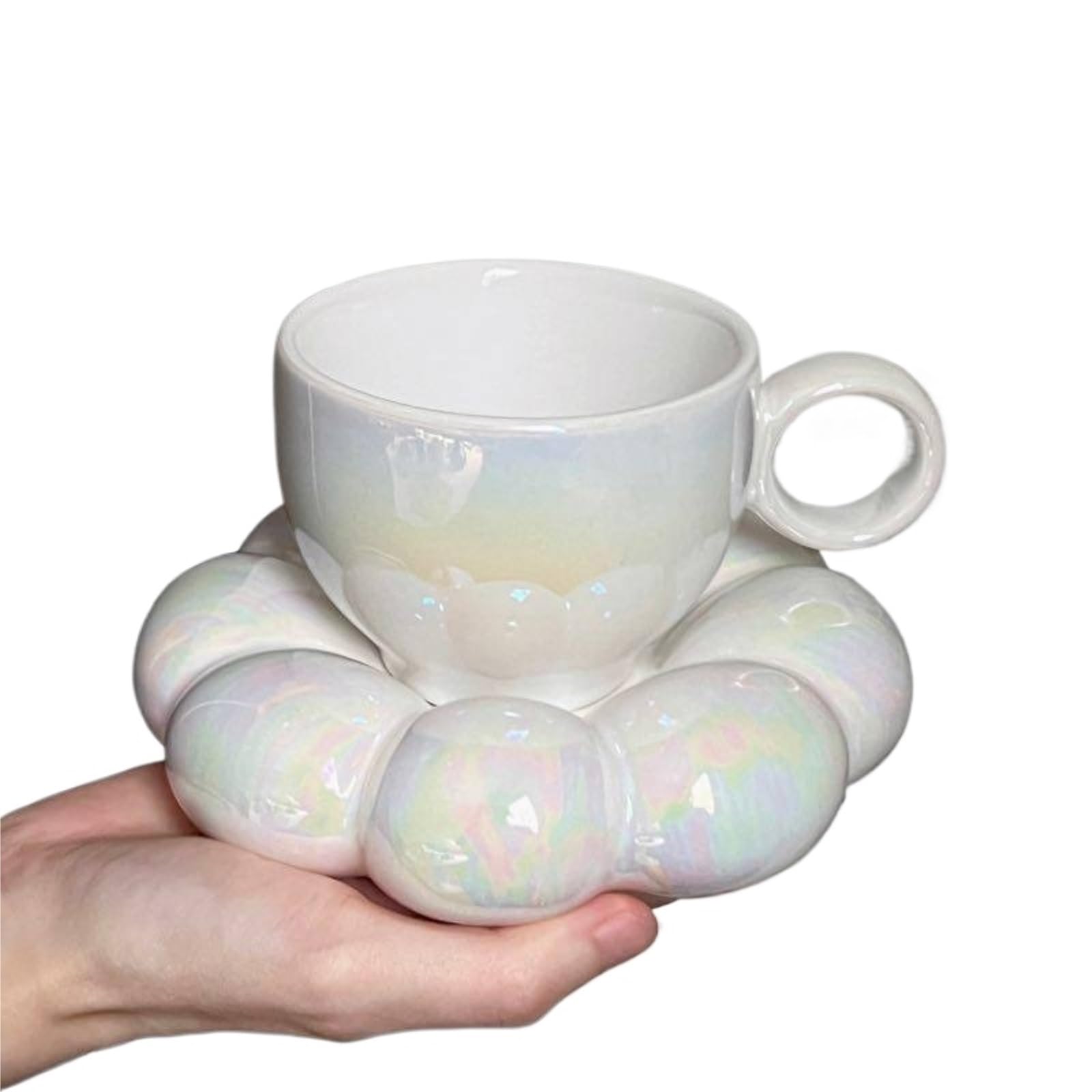 Tazas Y Jarras De Café Taza De Café De Cerámica Nórdica Taza De Desayuno Para Té Cacao Y Leche